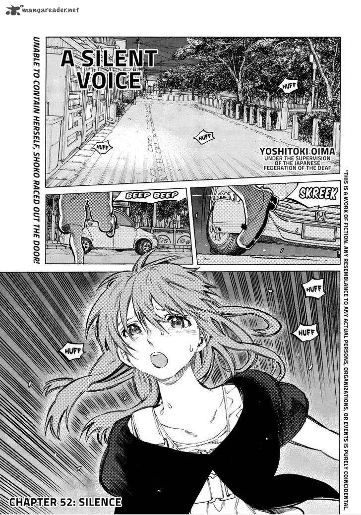 Koe no Katachi Chapter 52 page 2