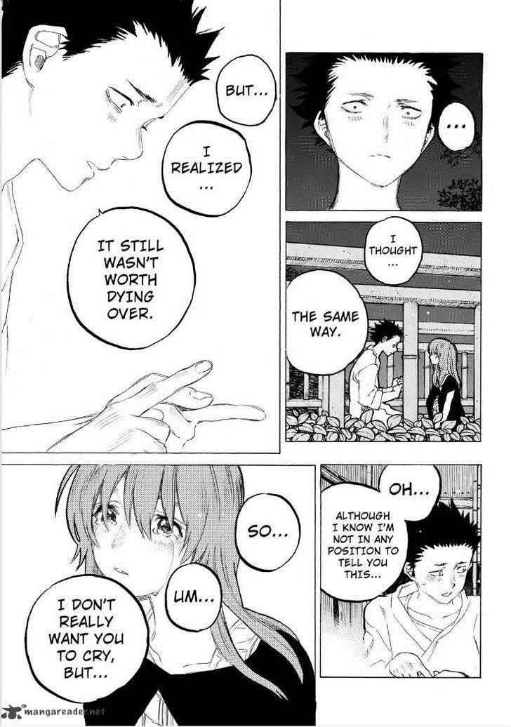 Koe no Katachi Chapter 54 page 14