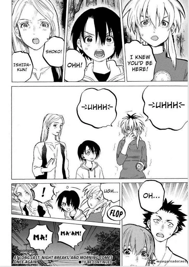 Koe no Katachi Chapter 54 page 19
