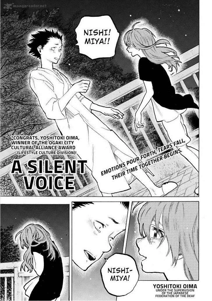 Koe no Katachi Chapter 54 page 2