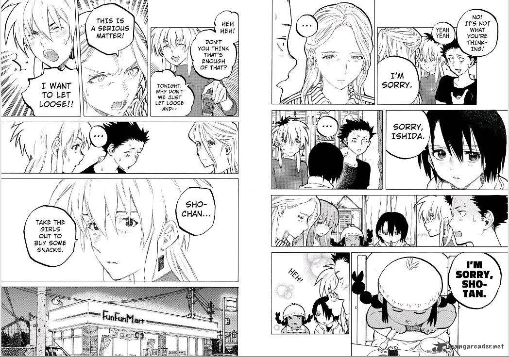 Koe no Katachi Chapter 55 page 8