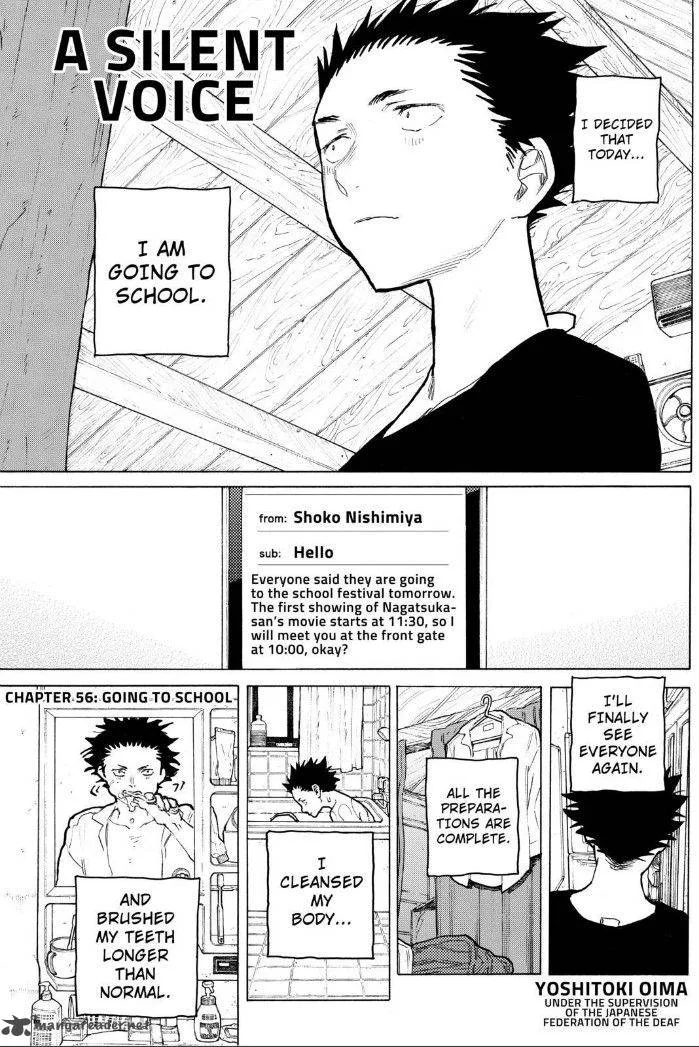 Koe no Katachi Chapter 56 page 2