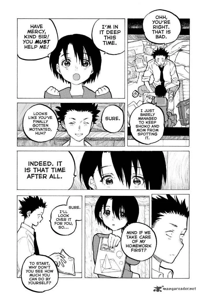 Koe no Katachi Chapter 60 page 14