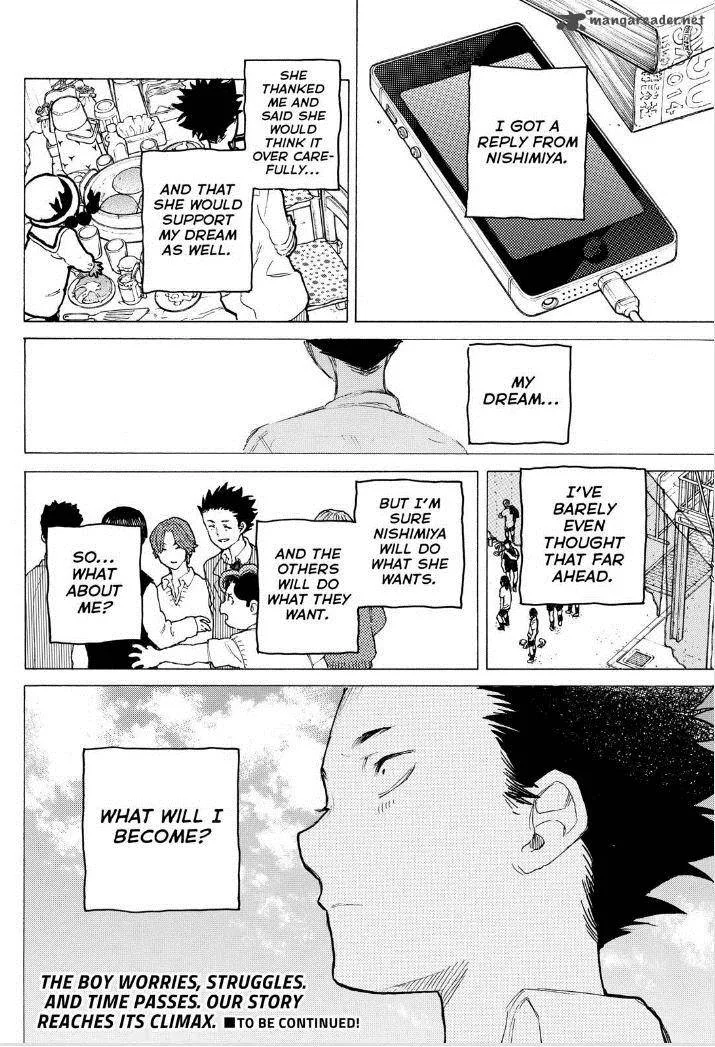 Koe no Katachi Chapter 60 page 19