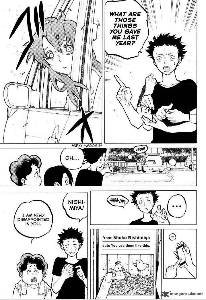 Koe no Katachi Chapter 61 page 18