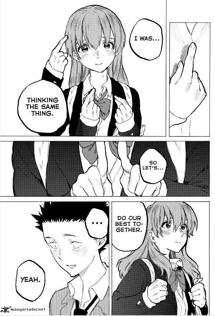 Koe no Katachi Chapter 61 page 14