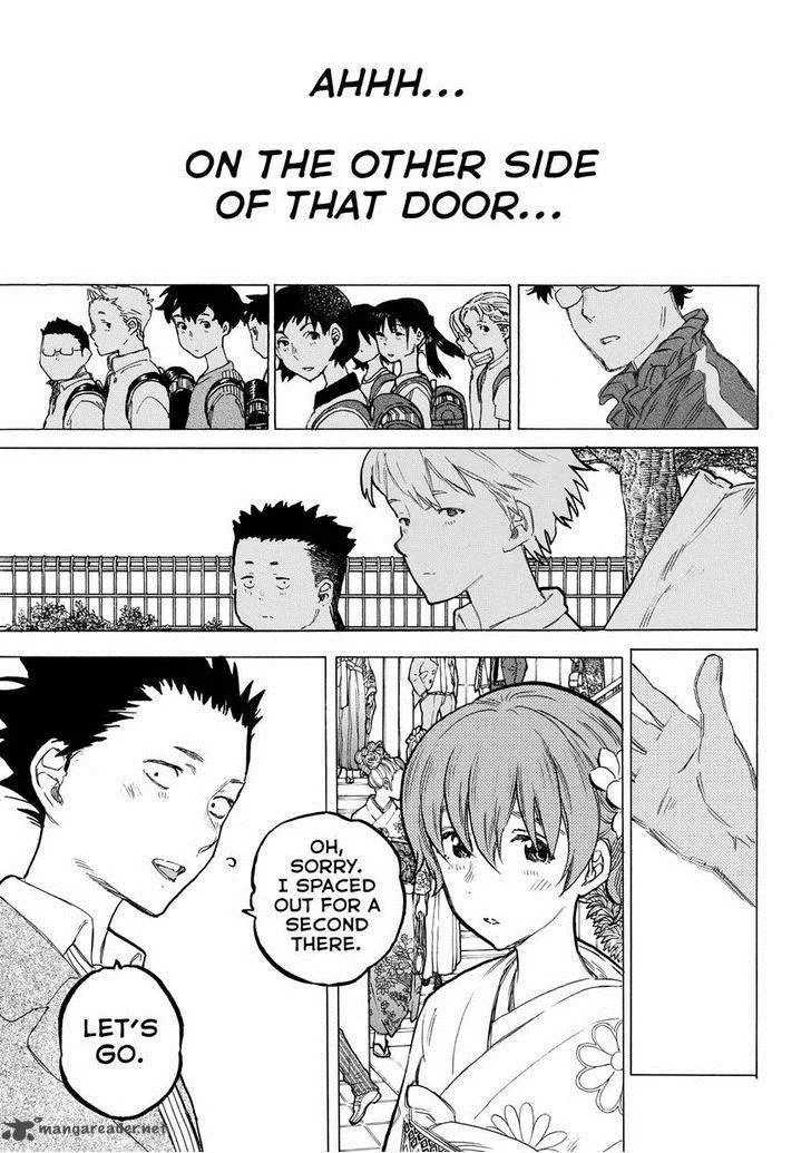 Koe no Katachi Chapter 62 page 14