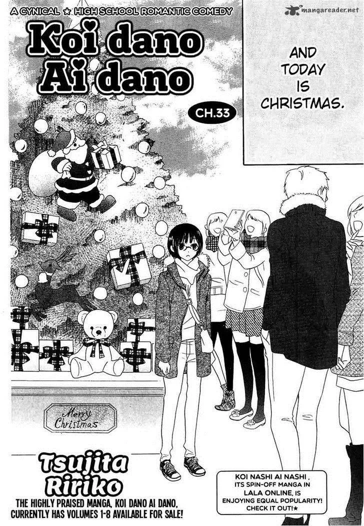 Koi dano Ai dano Chapter 33 page 4
