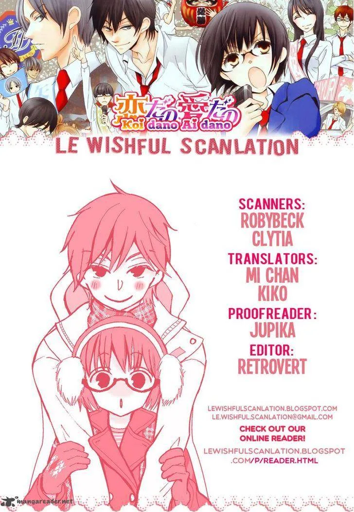 Koi dano Ai dano Chapter 33 page 36