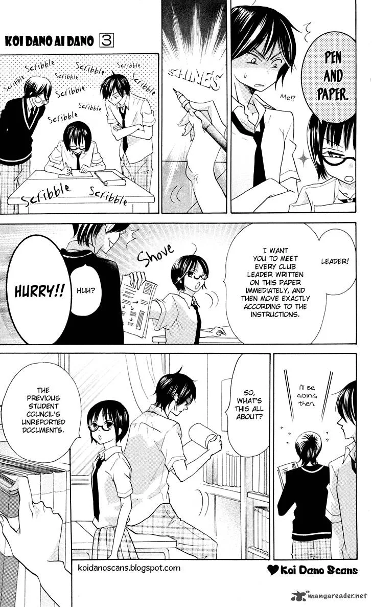 Koi dano Ai dano Chapter 8 page 27