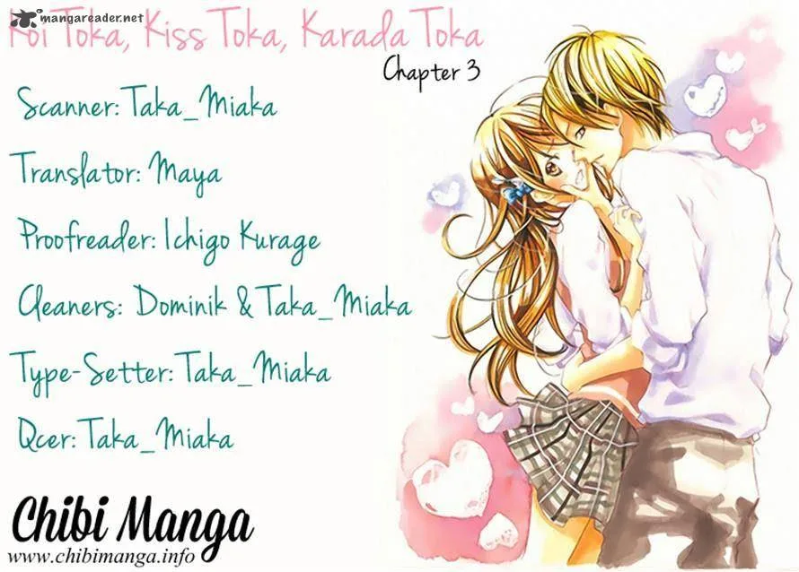 Koi Toka, Kiss Toka, Karada Toka. Chapter 3 page 32
