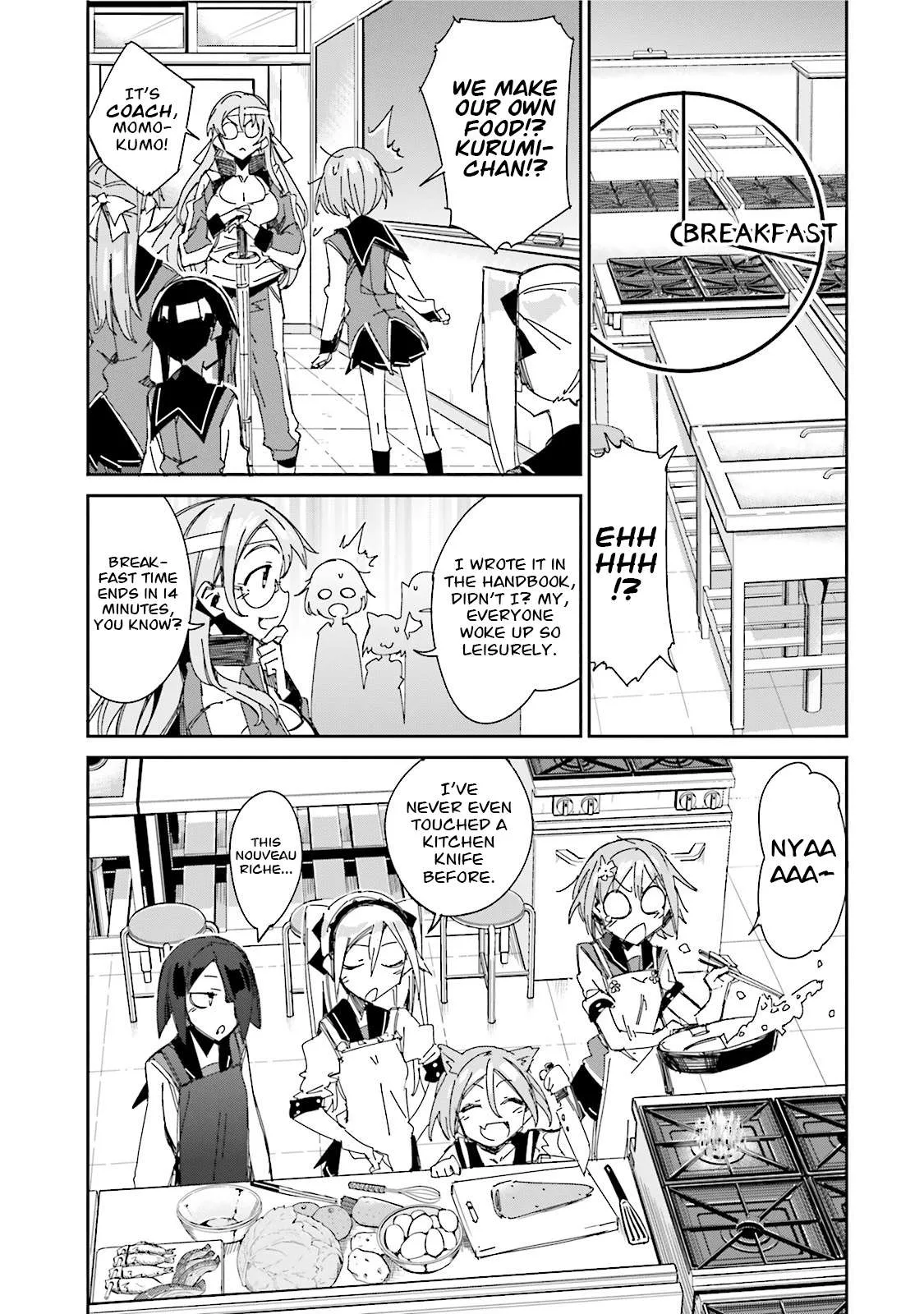 Koko ga Genkai no Oval Gakuen Chapter 10 page 9