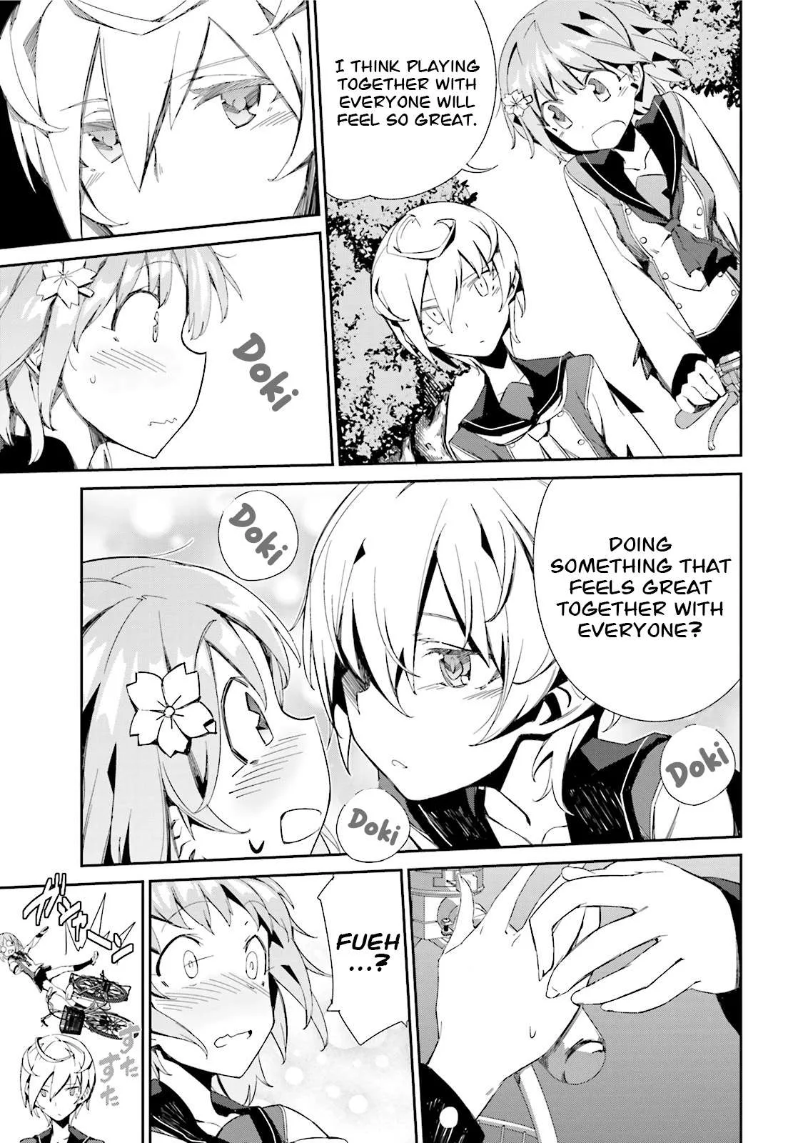 Koko ga Genkai no Oval Gakuen Chapter 3 page 11