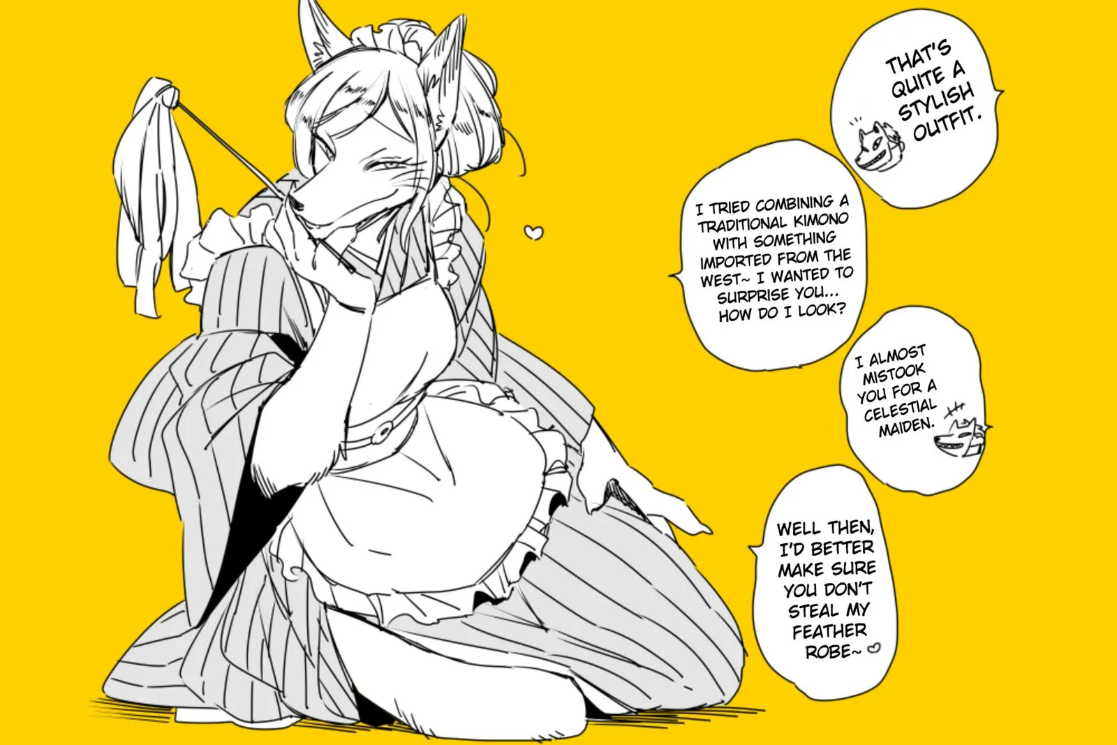 Komen Fuufu Chapter 34.2 page 10