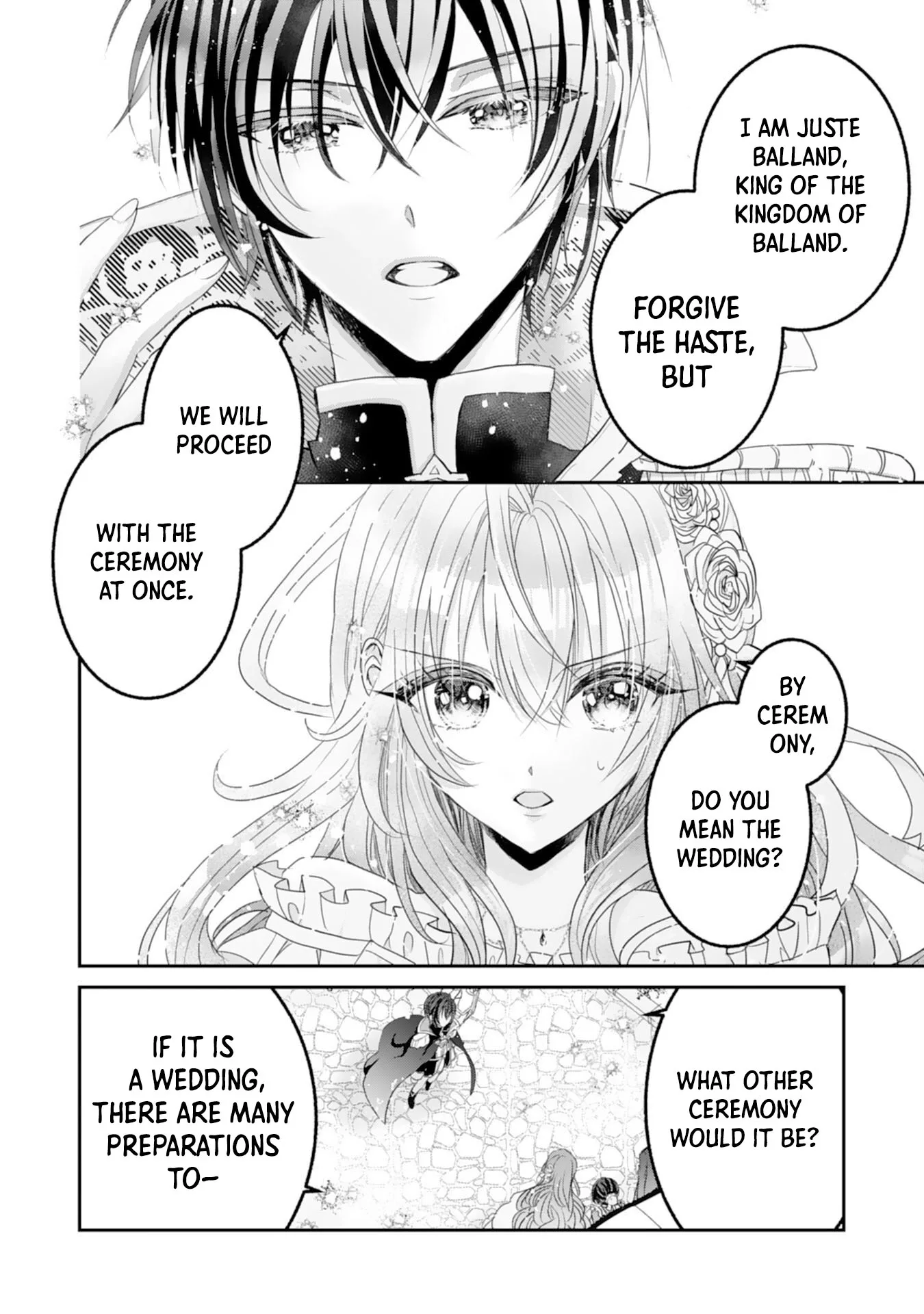 Kon'yaku haki sa reta koushaku reijou wa reitetsu kokuou no dekiai o shinjinai Chapter 1 page 14
