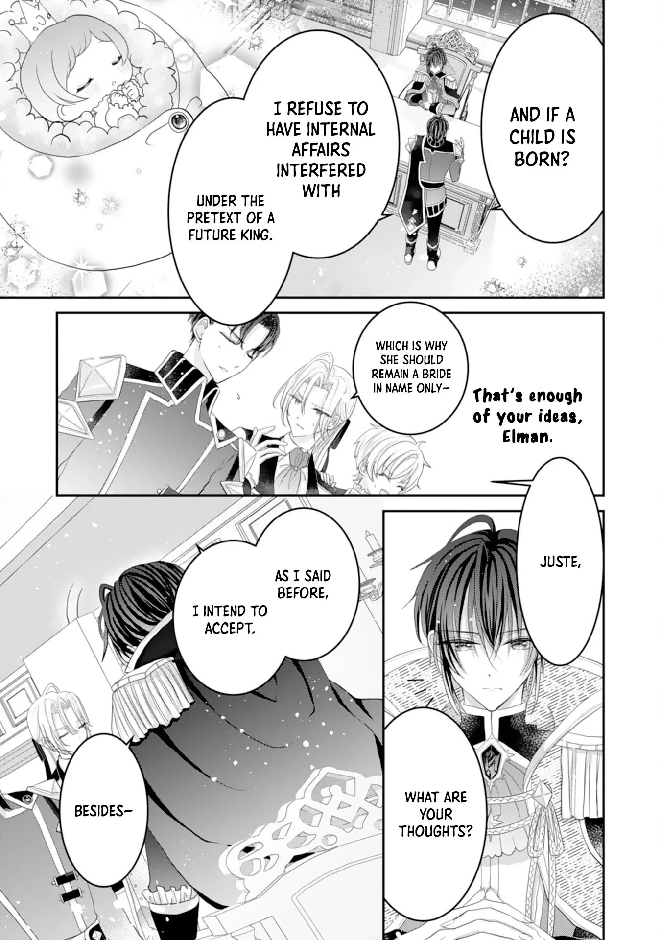 Kon'yaku haki sa reta koushaku reijou wa reitetsu kokuou no dekiai o shinjinai Chapter 2 page 7