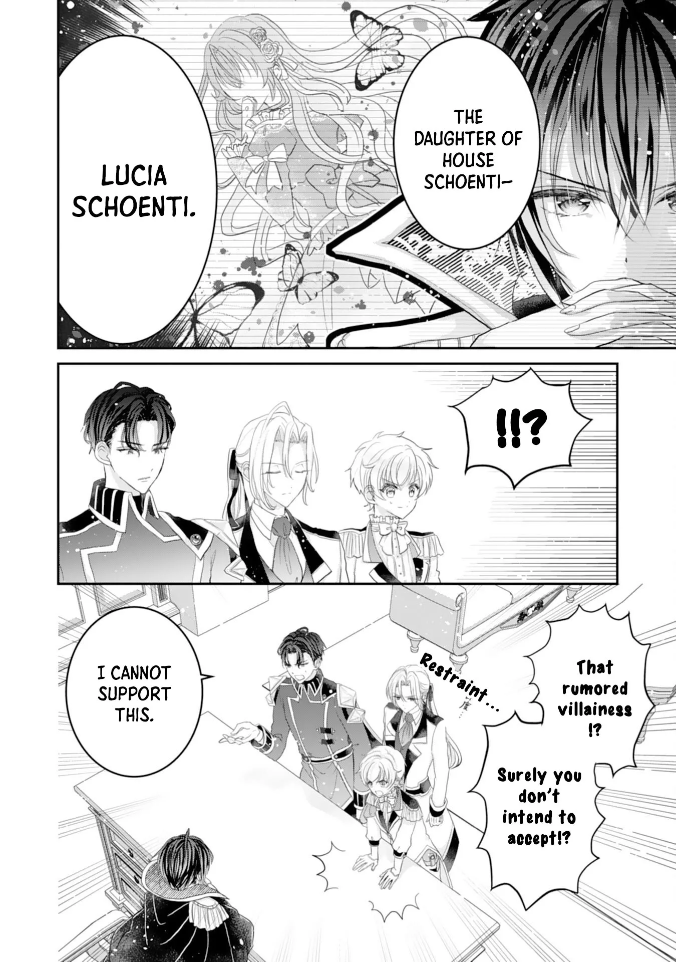 Kon'yaku haki sa reta koushaku reijou wa reitetsu kokuou no dekiai o shinjinai Chapter 2 page 4
