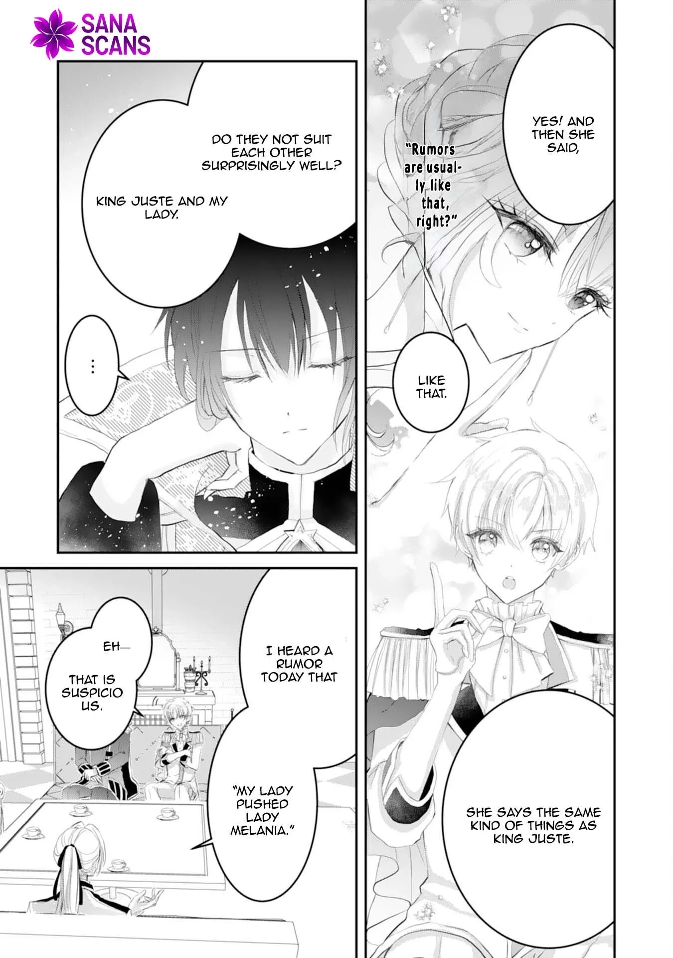 Kon'yaku haki sa reta koushaku reijou wa reitetsu kokuou no dekiai o shinjinai Chapter 3 page 28