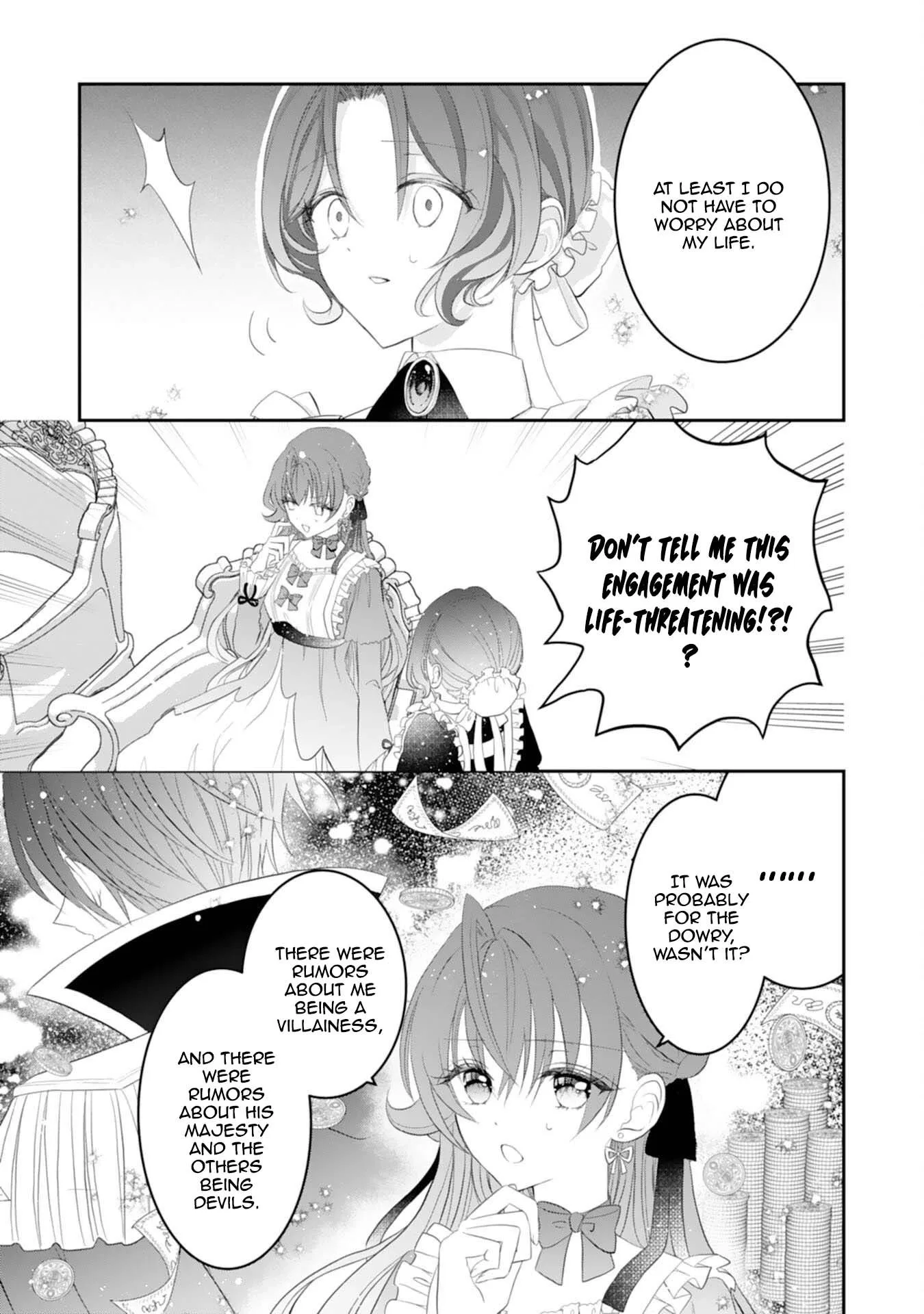 Kon'yaku haki sa reta koushaku reijou wa reitetsu kokuou no dekiai o shinjinai Chapter 4 page 21