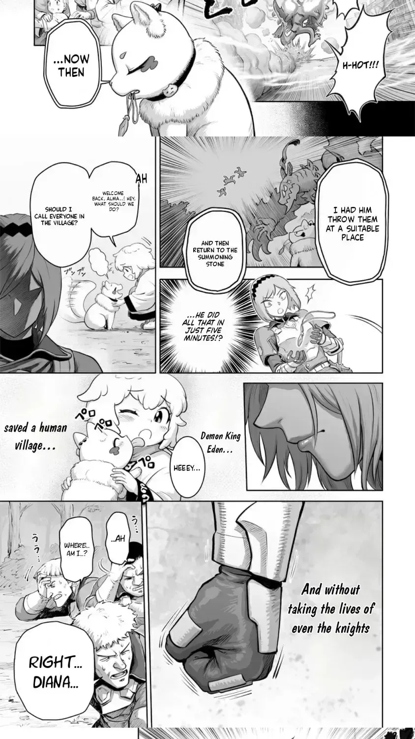 Kono Inu to Kitara Mago no Koto shika Kangaeteinai ~Kensei Maou no Yarinokoshi~ Chapter 4.1 page 9