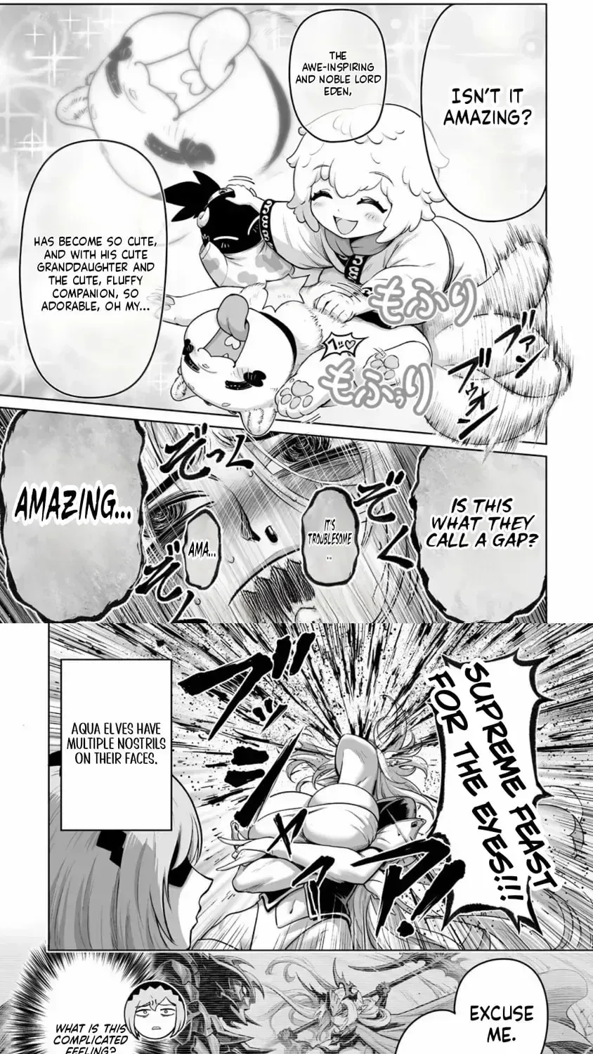 Kono Inu to Kitara Mago no Koto shika Kangaeteinai ~Kensei Maou no Yarinokoshi~ Chapter 5.1 page 12