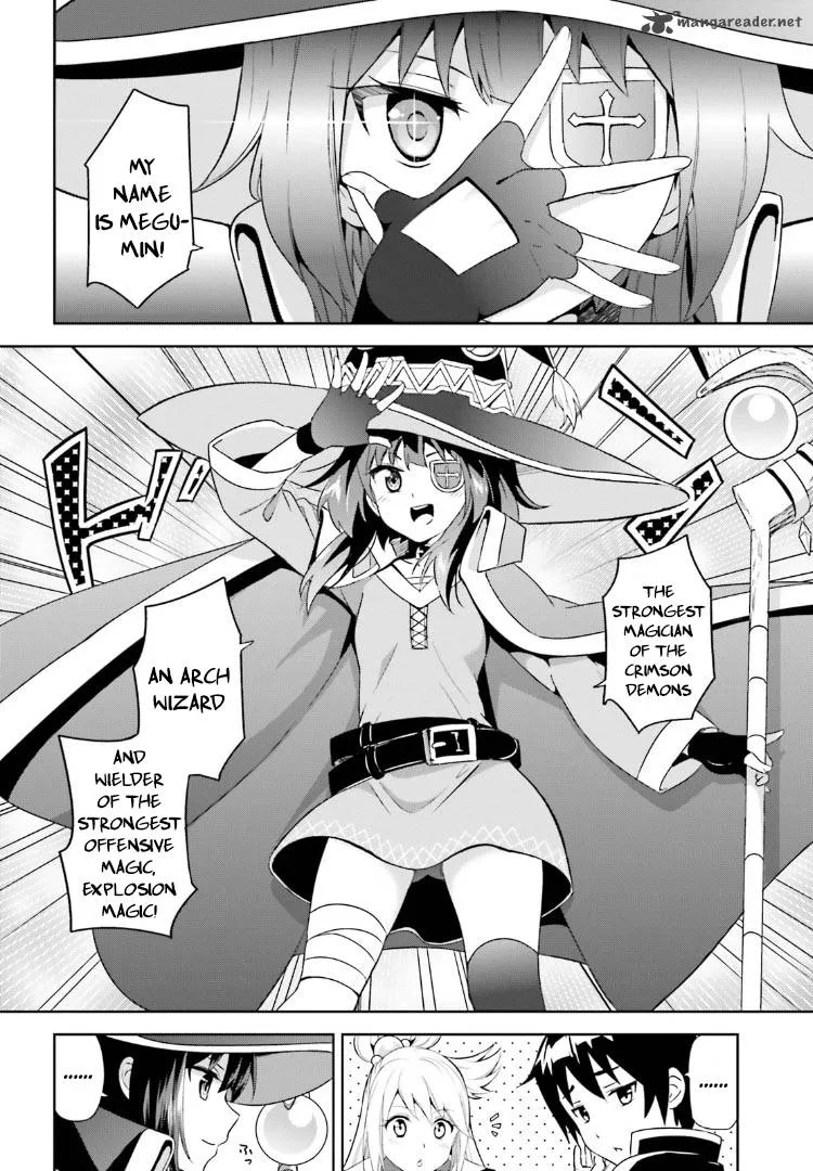 Kono Subarashii Sekai ni Bakuen wo! Chapter 0 page 4