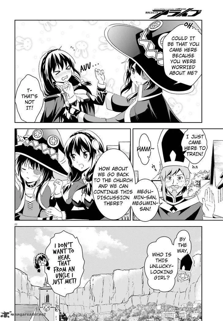 Kono Subarashii Sekai ni Bakuen wo! Chapter 10 page 21