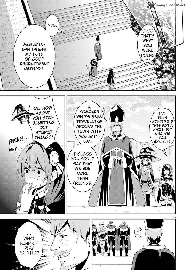 Kono Subarashii Sekai ni Bakuen wo! Chapter 10 page 22