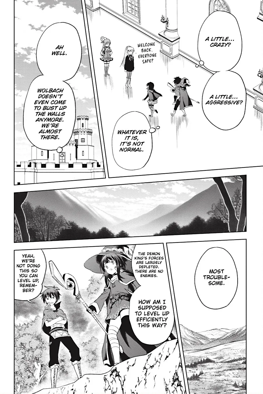 Kono Subarashii Sekai ni Bakuen wo! Chapter 100 page 14