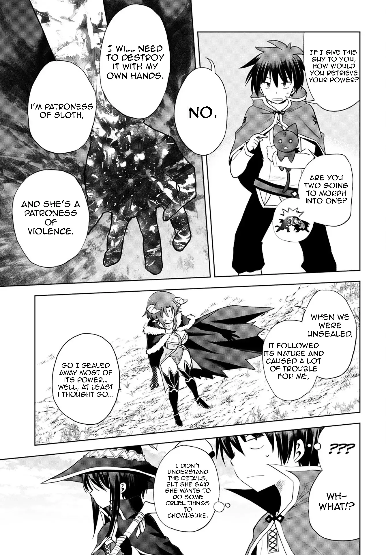 Kono Subarashii Sekai ni Bakuen wo! Chapter 102 page 7