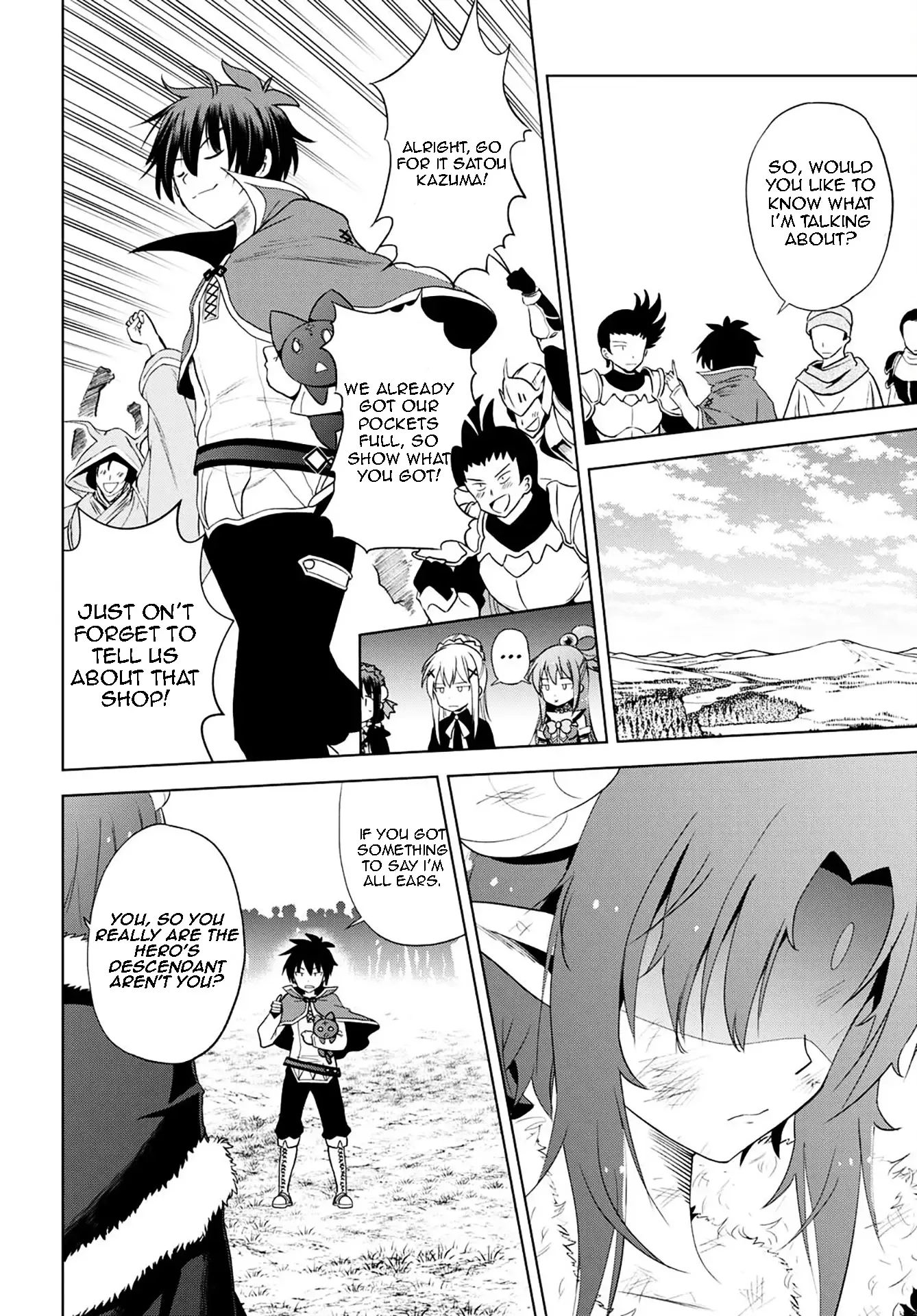 Kono Subarashii Sekai ni Bakuen wo! Chapter 102 page 4