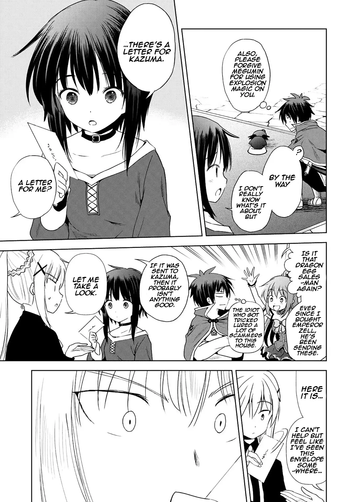 Kono Subarashii Sekai ni Bakuen wo! Chapter 104 page 4