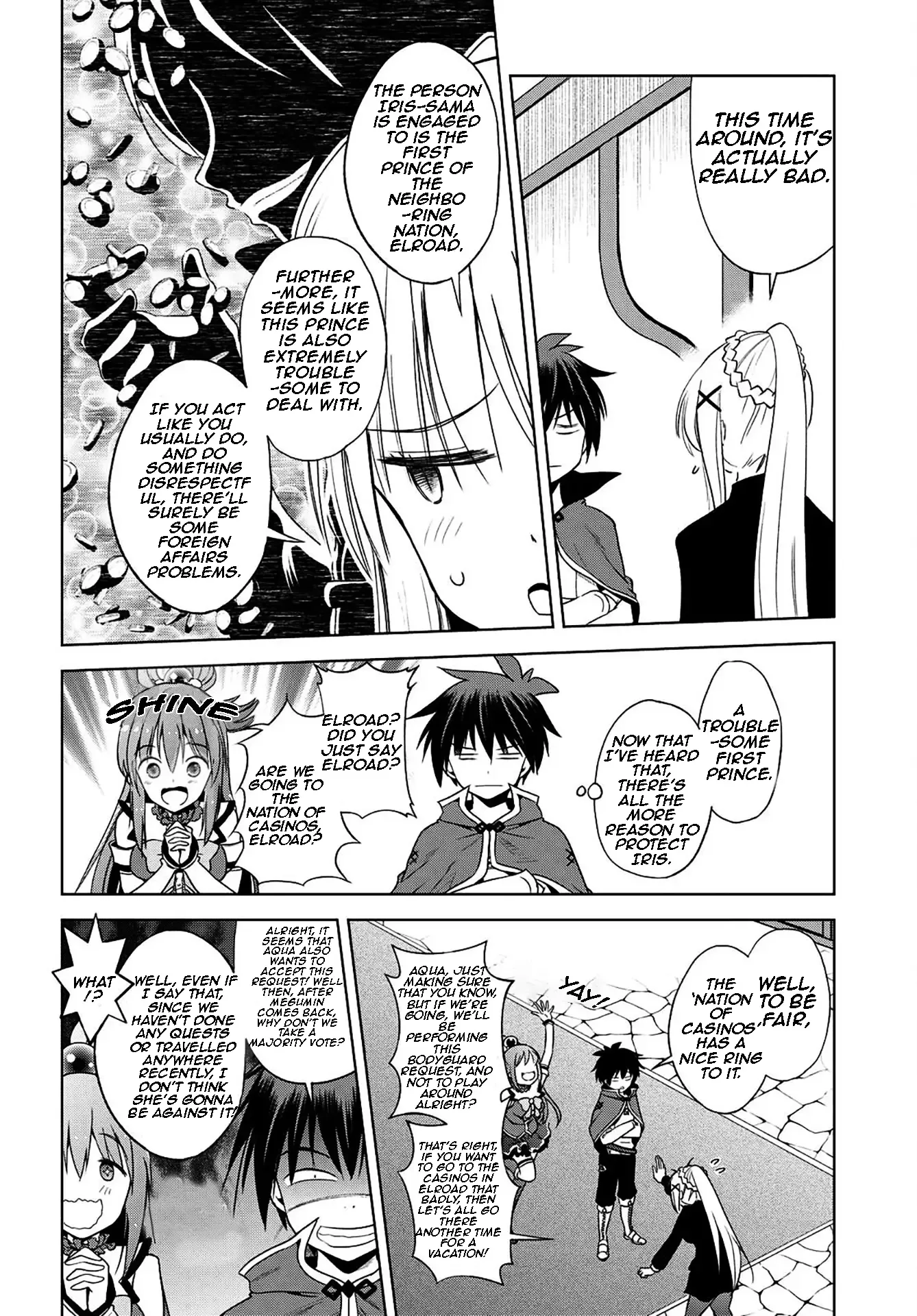 Kono Subarashii Sekai ni Bakuen wo! Chapter 104 page 13