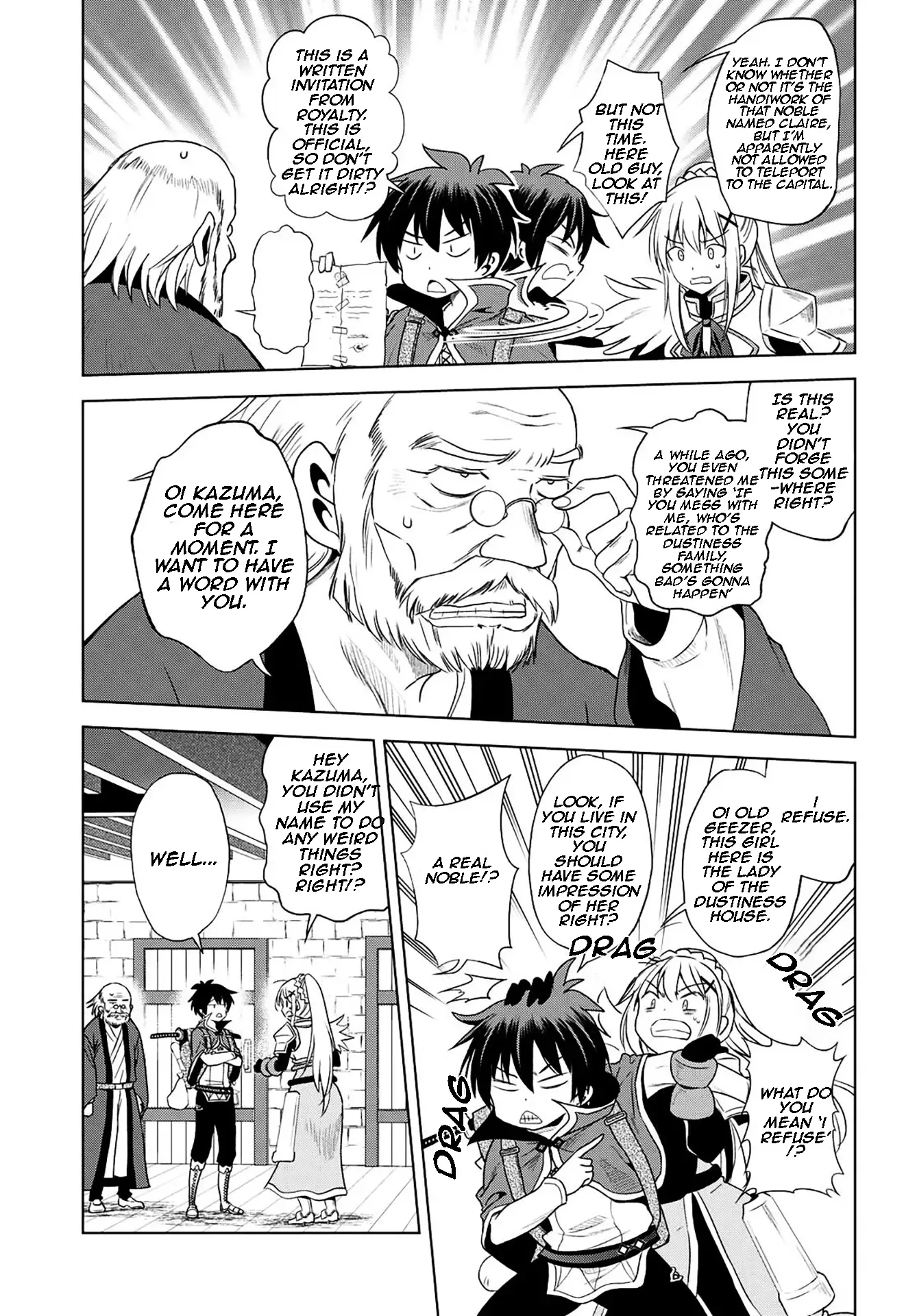 Kono Subarashii Sekai ni Bakuen wo! Chapter 104 page 22