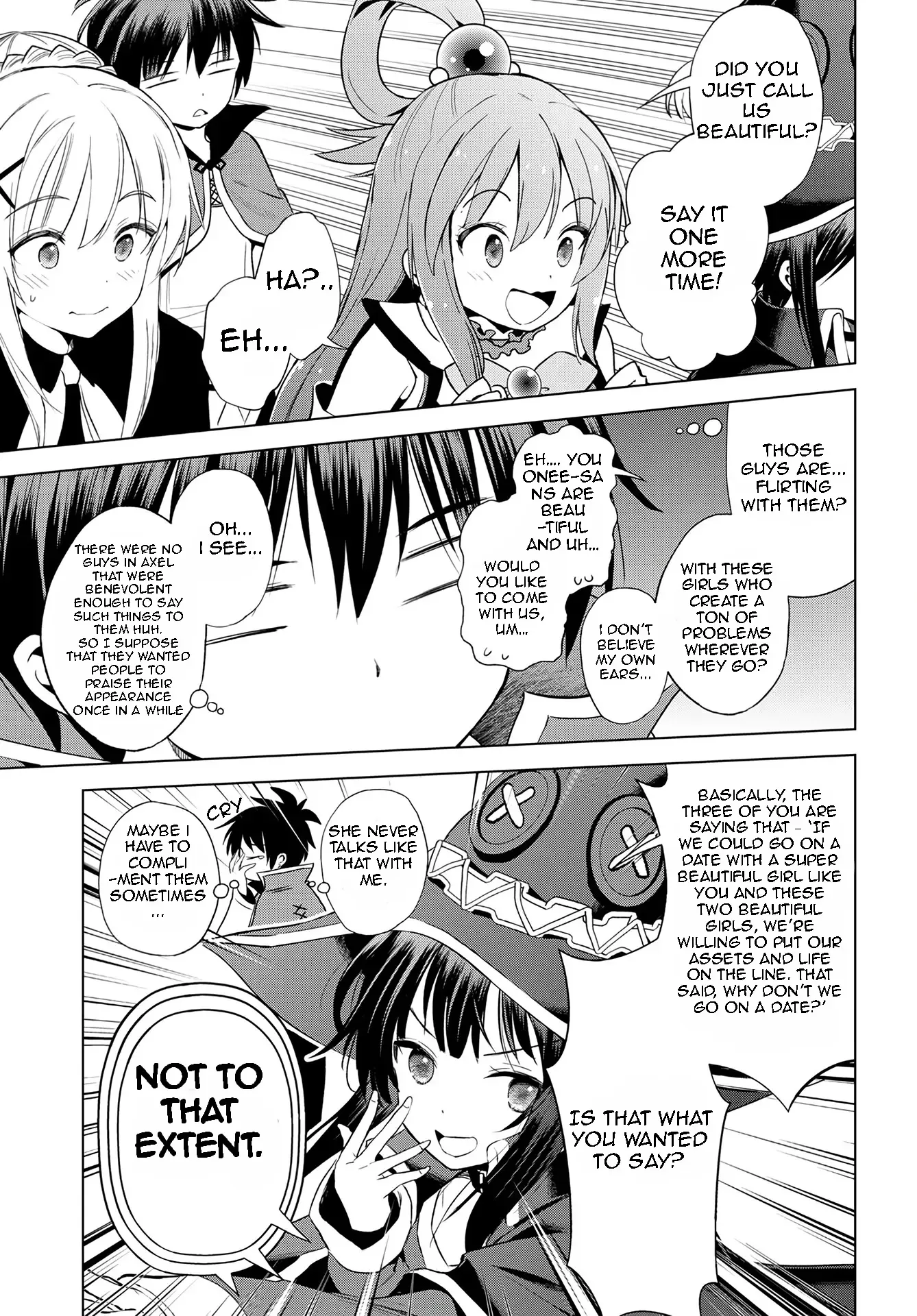 Kono Subarashii Sekai ni Bakuen wo! Chapter 107 page 9