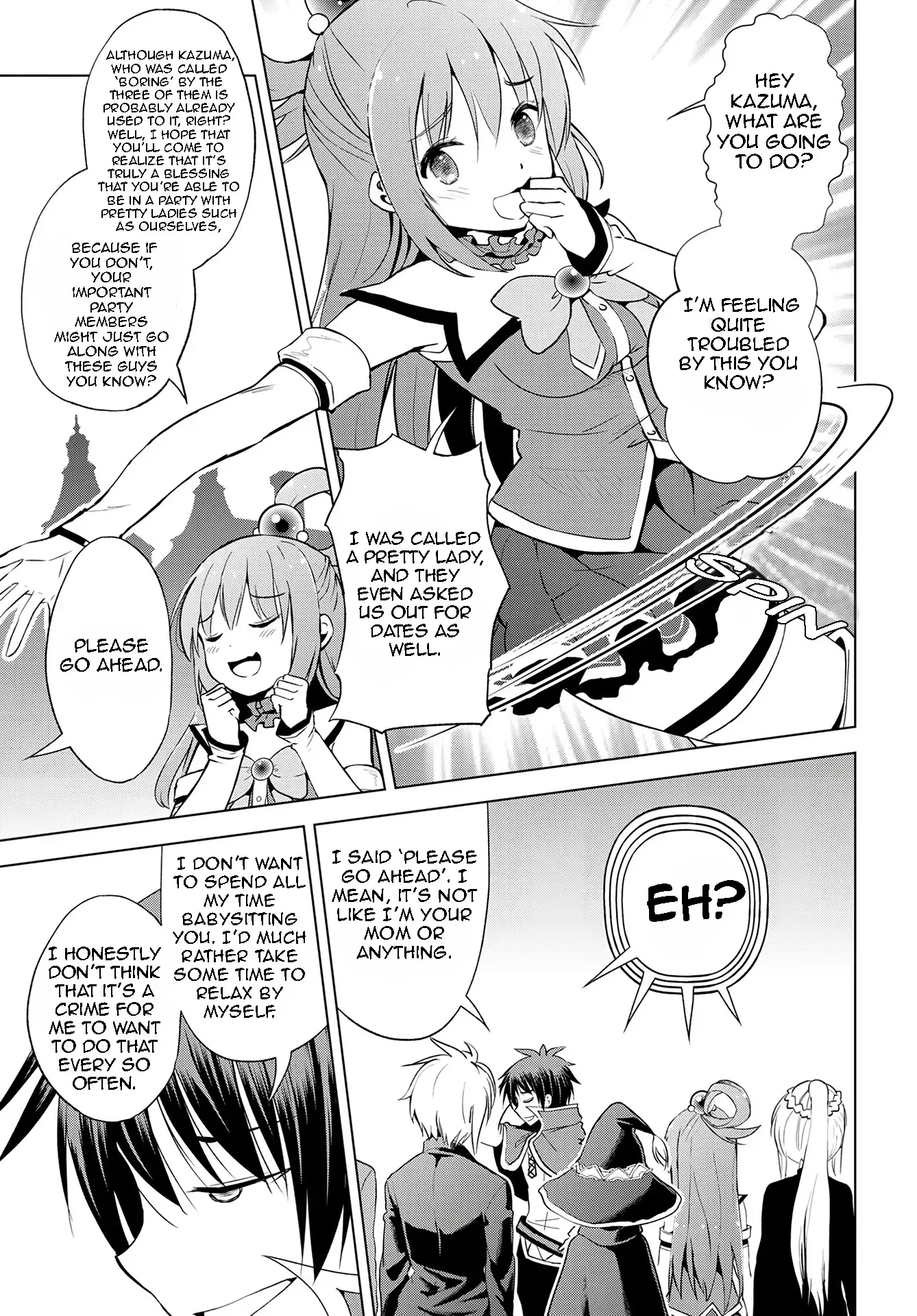 Kono Subarashii Sekai ni Bakuen wo! Chapter 107 page 11
