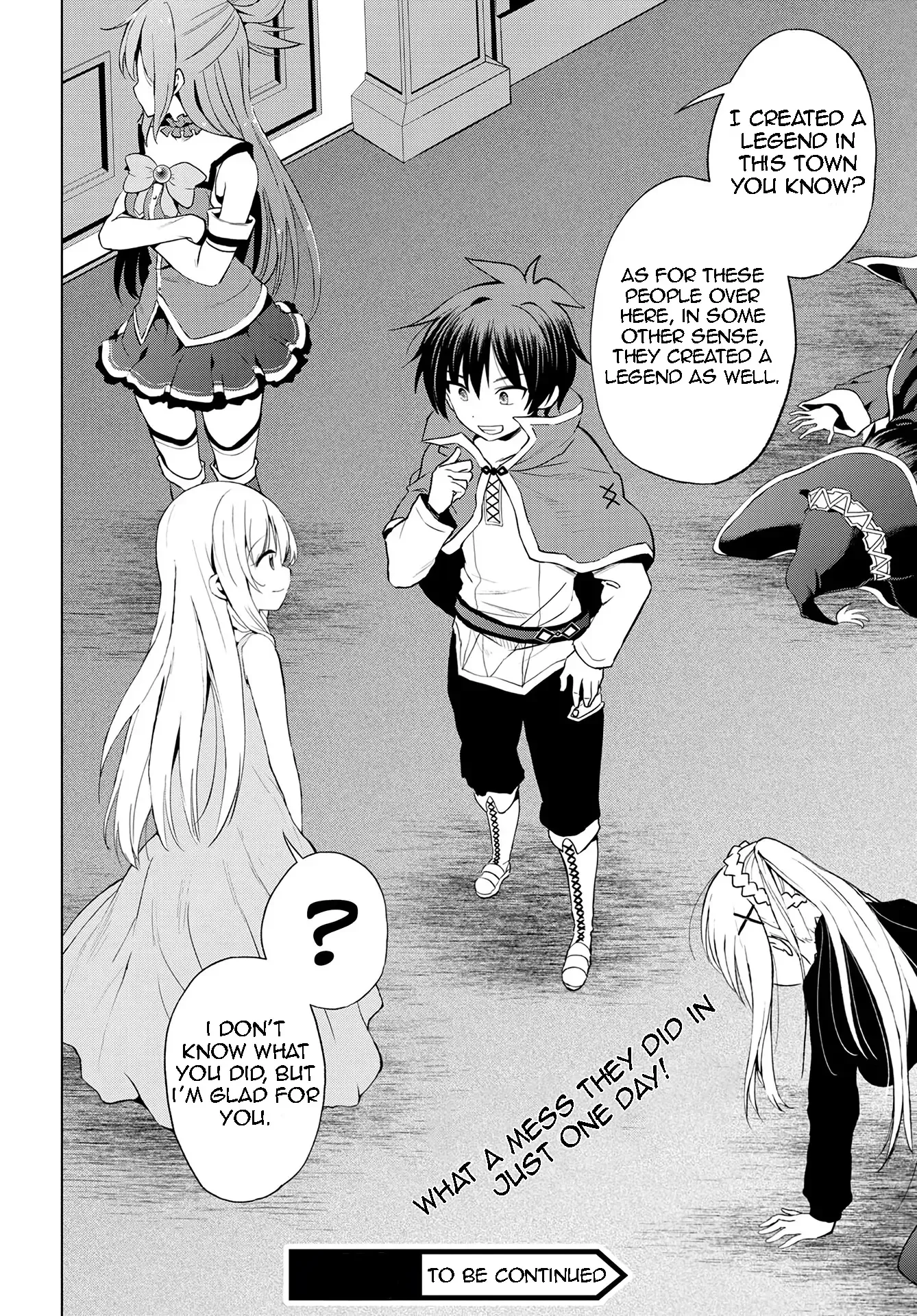 Kono Subarashii Sekai ni Bakuen wo! Chapter 107 page 34