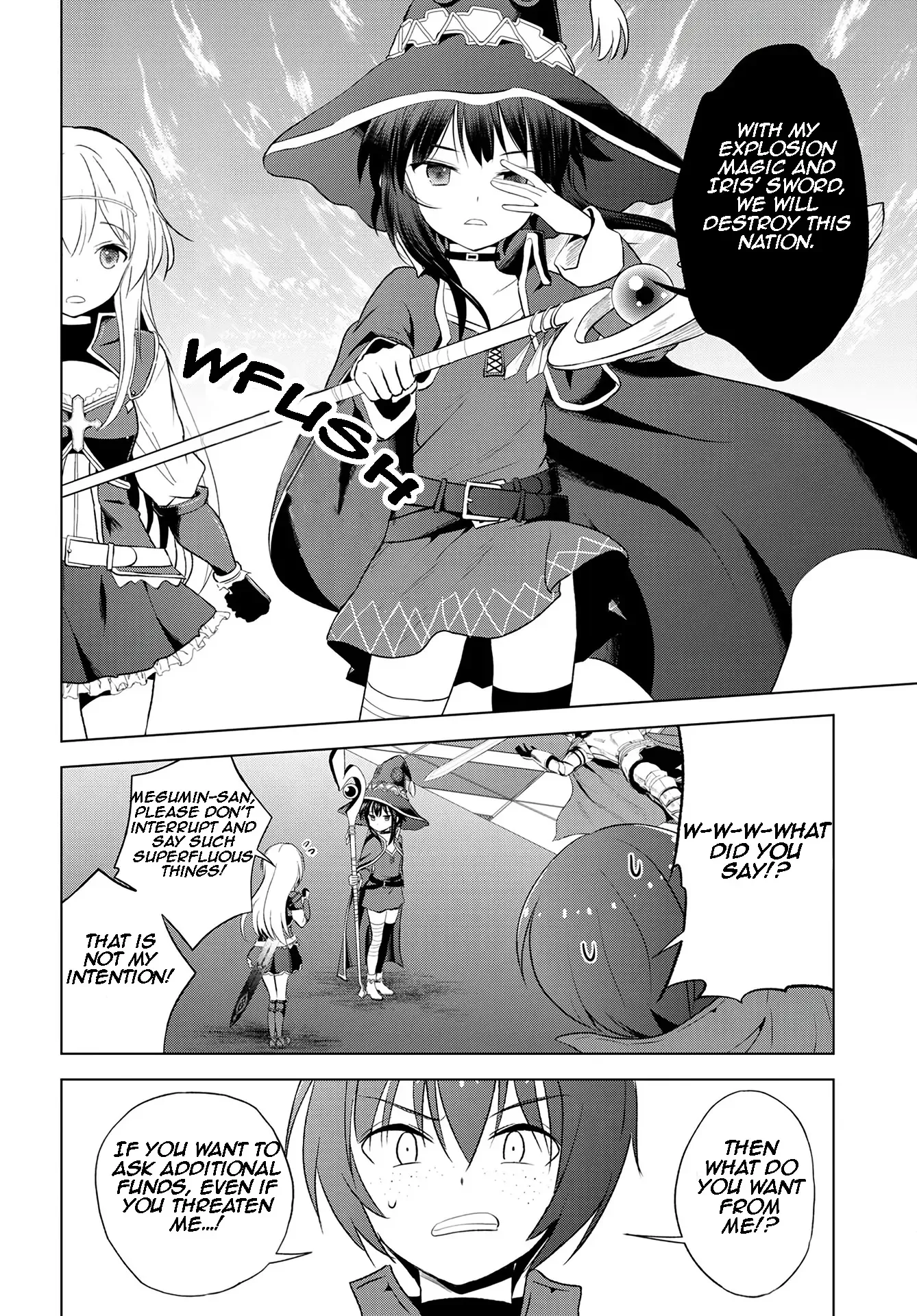 Kono Subarashii Sekai ni Bakuen wo! Chapter 112 page 27