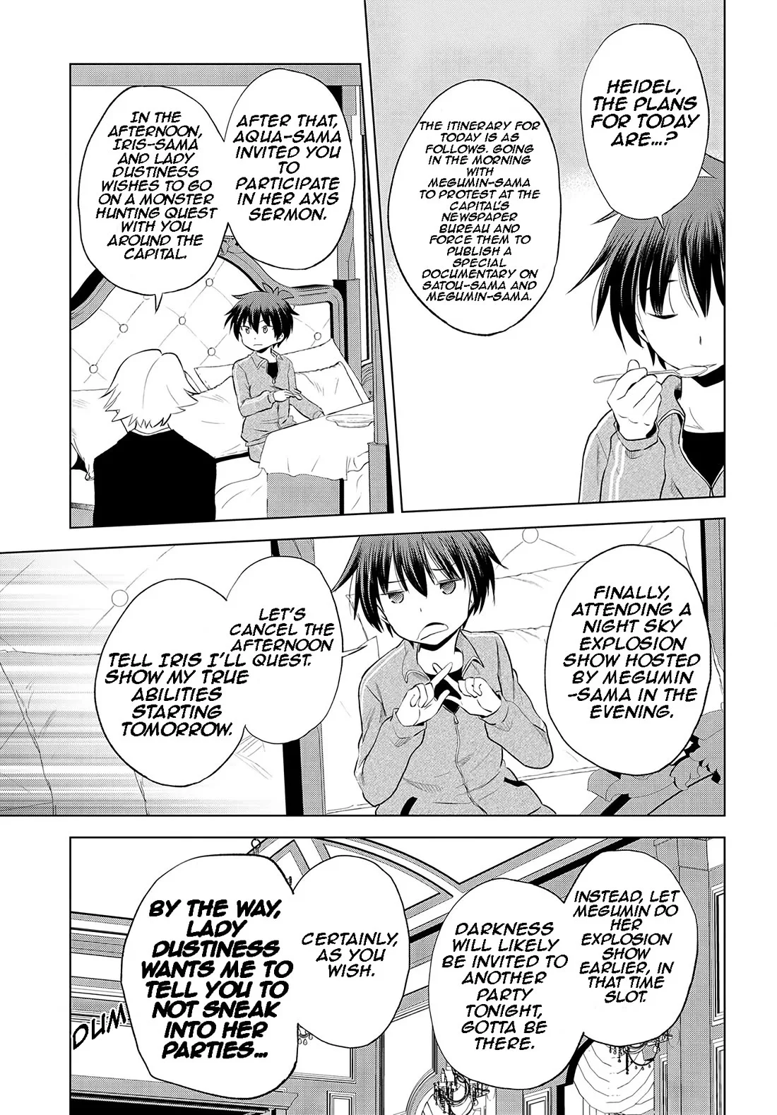 Kono Subarashii Sekai ni Bakuen wo! Chapter 117 page 14