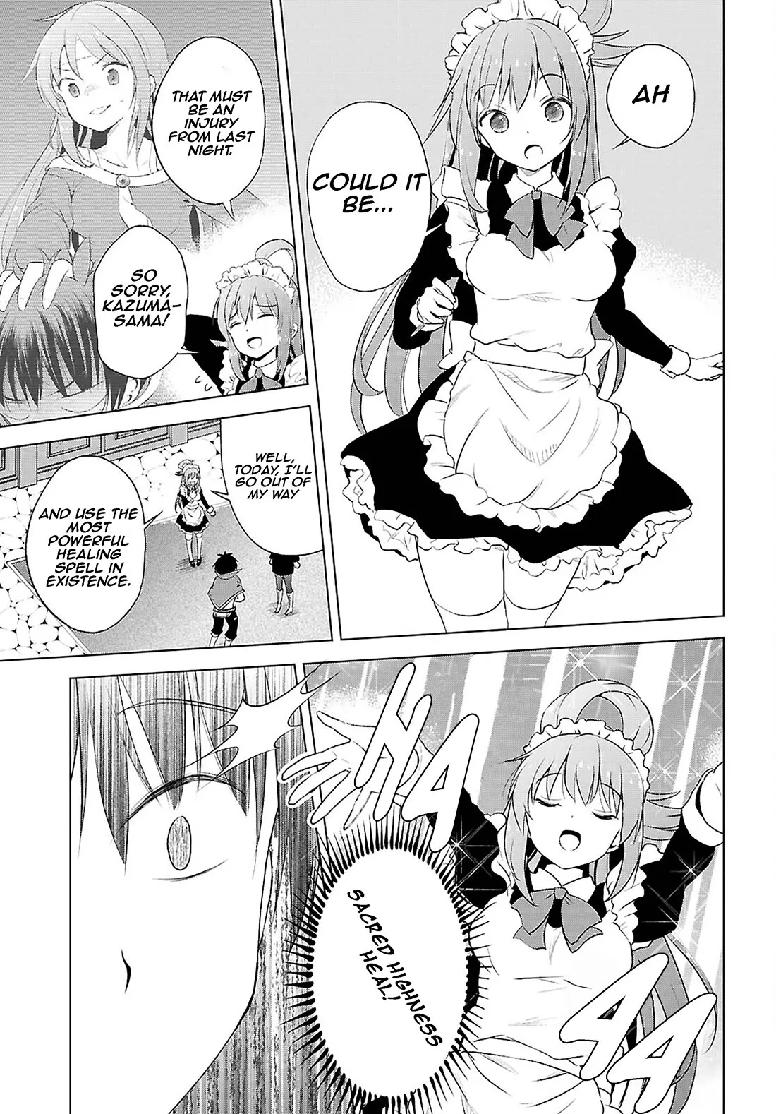Kono Subarashii Sekai ni Bakuen wo! Chapter 122 page 8
