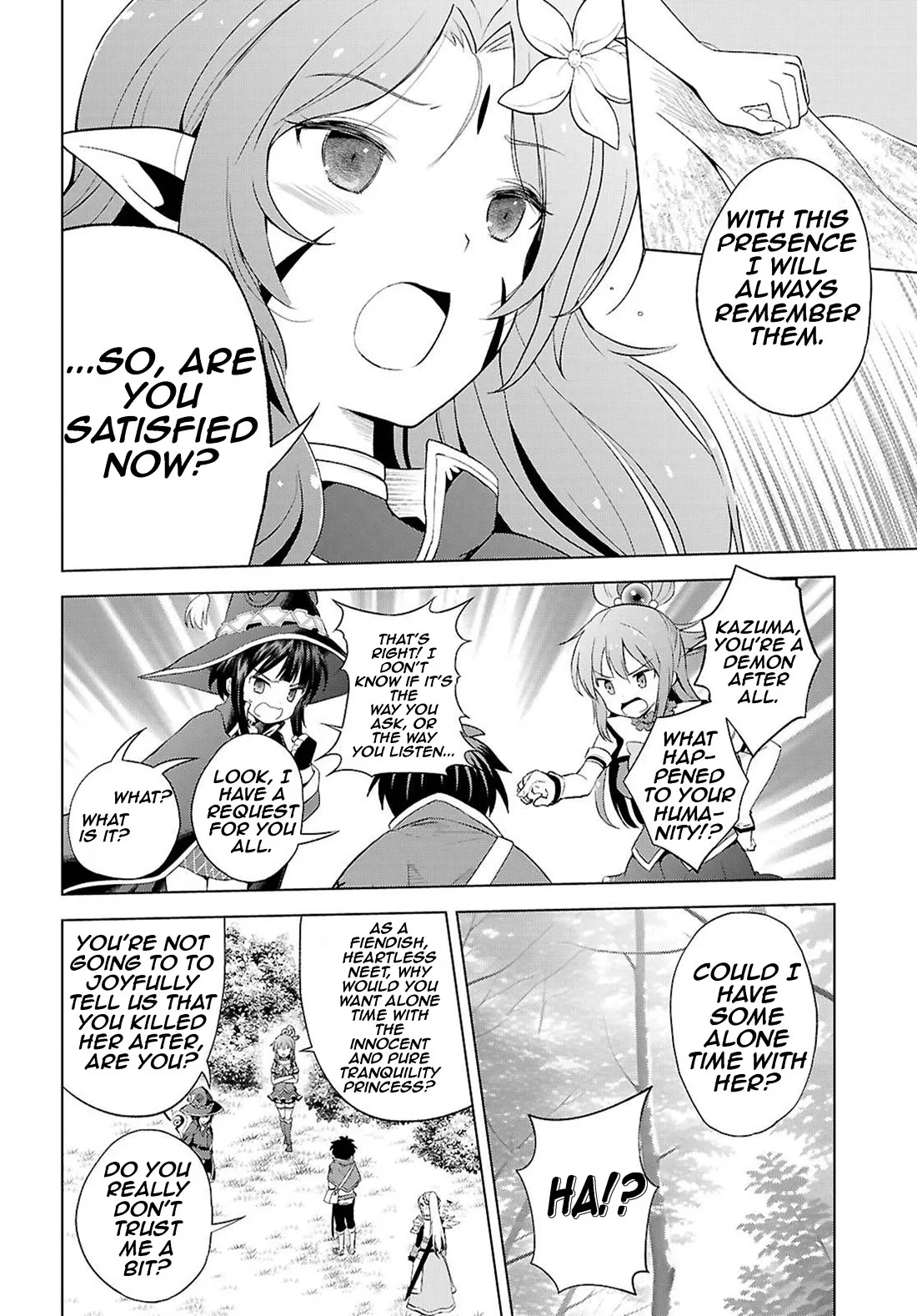 Kono Subarashii Sekai ni Bakuen wo! Chapter 127 page 27