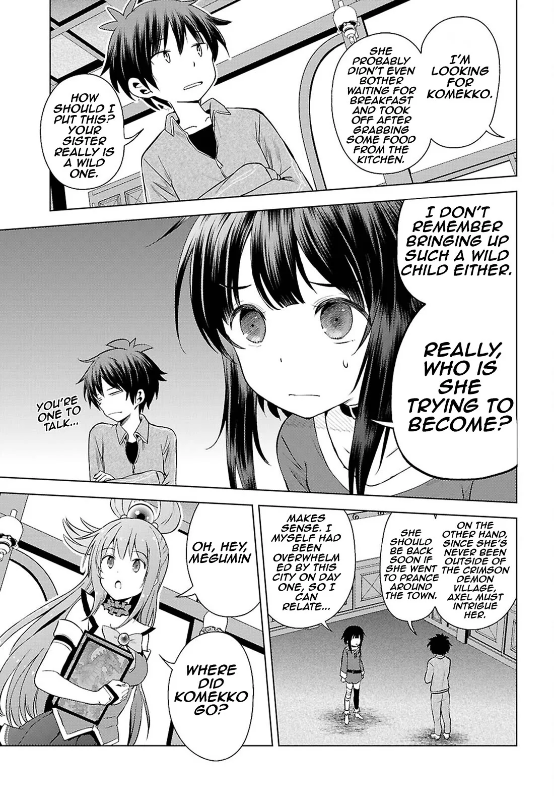 Kono Subarashii Sekai ni Bakuen wo! Chapter 129 page 12