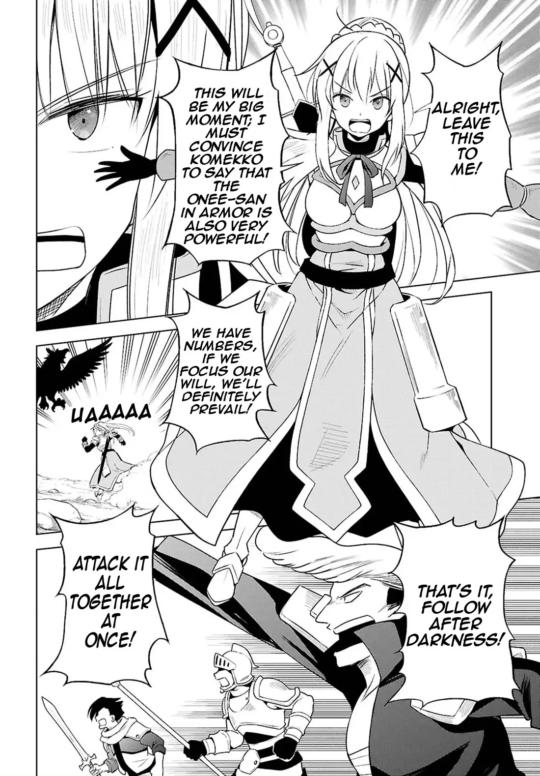 Kono Subarashii Sekai ni Bakuen wo! Chapter 130 page 10