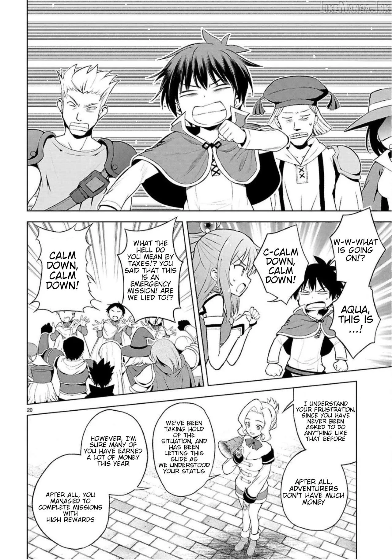 Kono Subarashii Sekai ni Bakuen wo! Chapter 134 page 21