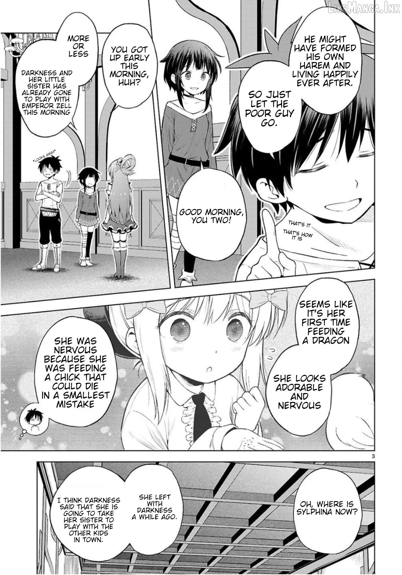 Kono Subarashii Sekai ni Bakuen wo! Chapter 134 page 4