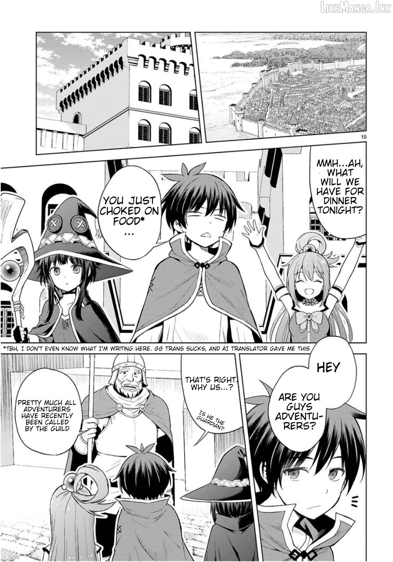 Kono Subarashii Sekai ni Bakuen wo! Chapter 134 page 16