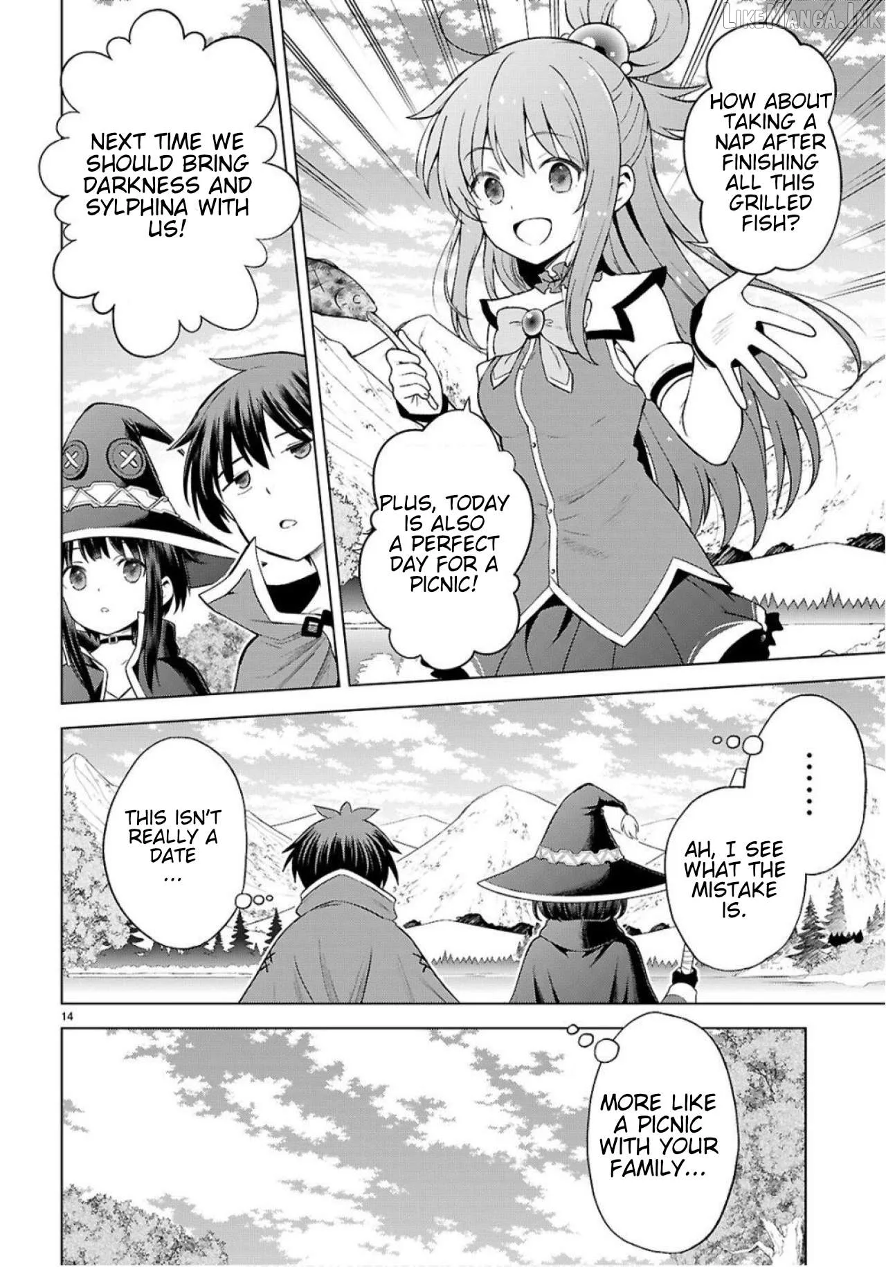 Kono Subarashii Sekai ni Bakuen wo! Chapter 134 page 15