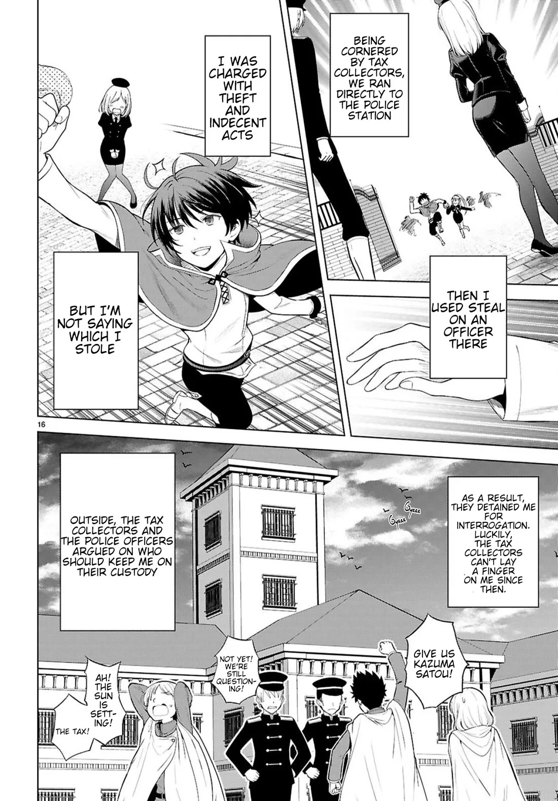 Kono Subarashii Sekai ni Bakuen wo! Chapter 135 page 16