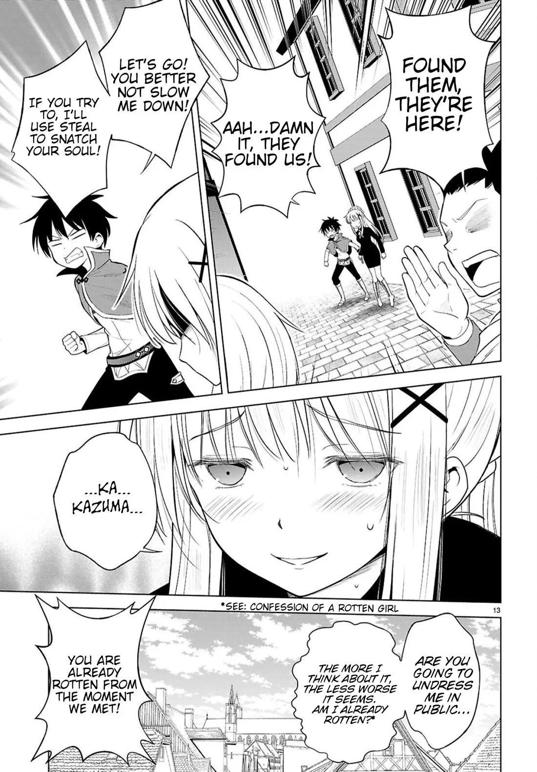 Kono Subarashii Sekai ni Bakuen wo! Chapter 135 page 13