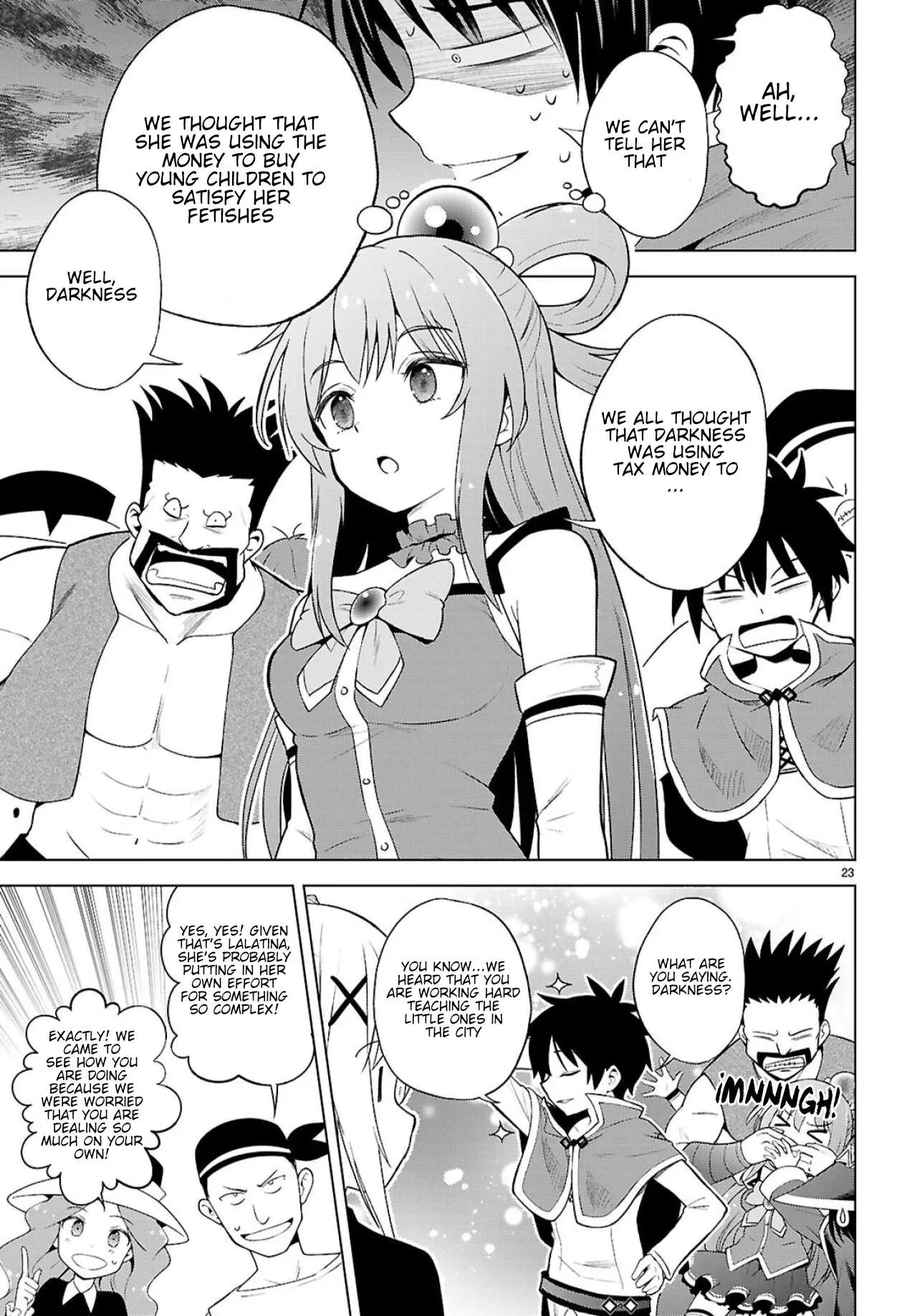 Kono Subarashii Sekai ni Bakuen wo! Chapter 139 page 24